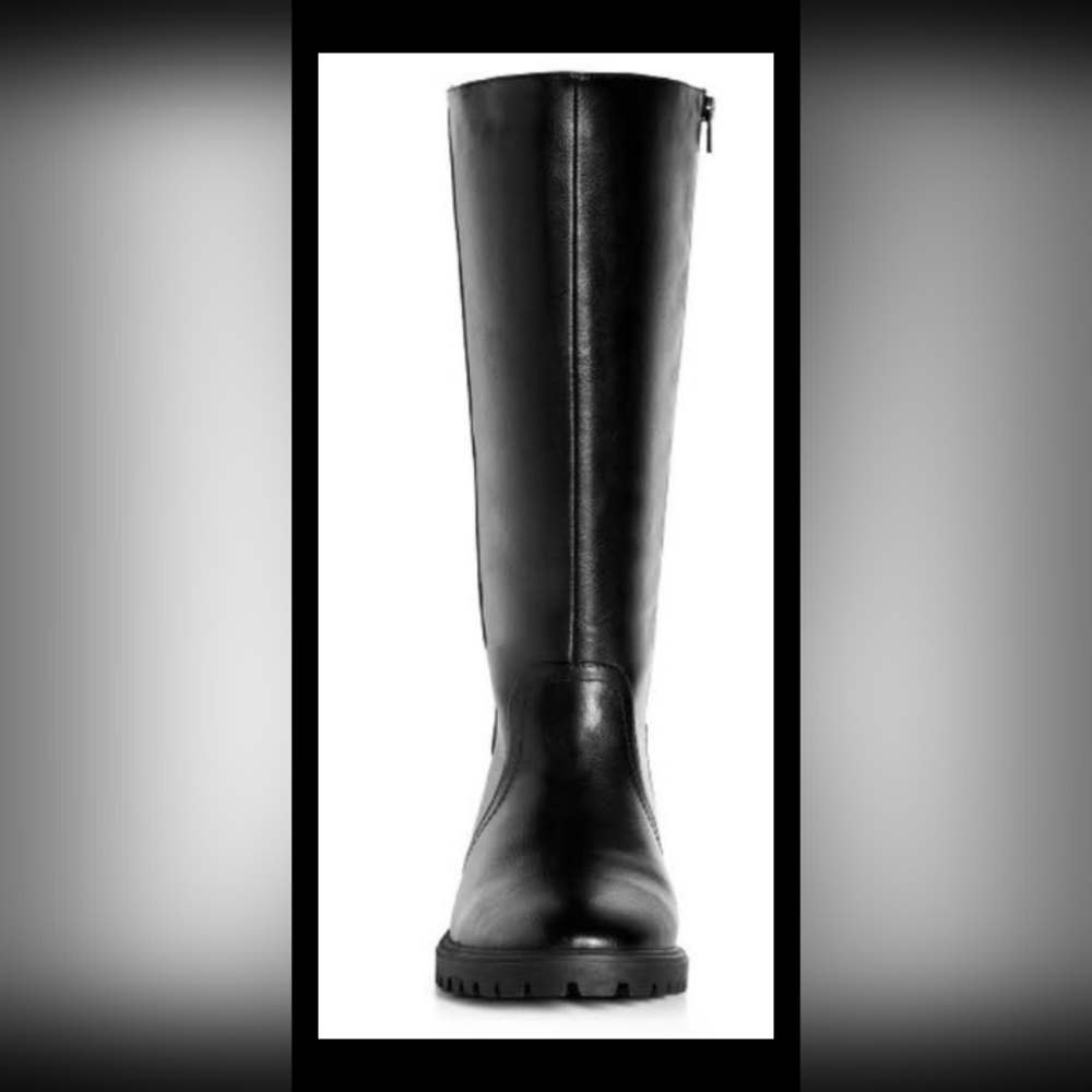 Women's Wide Fit Bailey Tall Boots Black    Size 6    NWT - Picture 4 of 15